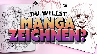 Du willst MANGA ZEICHNEN LERNEN [upl. by Lebaron]