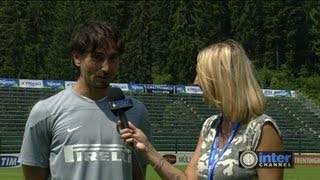 RITIRO PINZOLO 2013  INTERVISTA LUCA VIGIANI [upl. by Ynehteb]