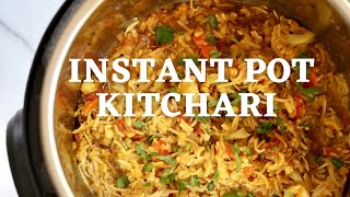 INSTANT POT KITCHARI RECIPE  ONE POT VEGAN SPICED LENTIL amp RICE  Vegan Richa Recipes Indian Recipe [upl. by Luapnoj333]