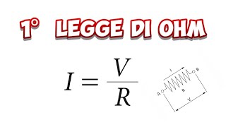 Prima legge di Ohm Elettricando [upl. by Anazus573]