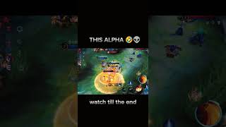 4 tankers gang bang 💥 on alpha 🤣mobilelegends mlbbshorts tank alpha [upl. by Kashden]