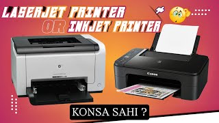 Inkjet Printers vs LaserJet Which is the Better Choice UrduHindi I best printers 2024 [upl. by Chavaree]