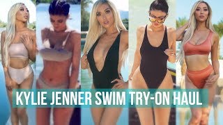 KYLIE JENNER SWIM TRYON HAUL HotMiamiStyles  Arika Sato [upl. by Oner929]