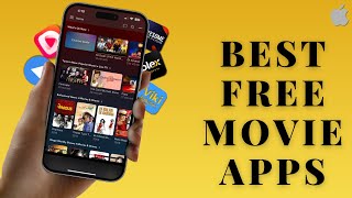 Top 5 FREE Movie Apps for iPhone 2024  Stream amp Download Unlimited Movies [upl. by Leiser]