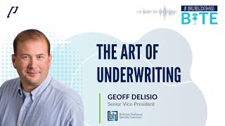 The Art of Underwriting with Geoff Delisio Senior VP at Berkshire Hathaway Specialty Insurance [upl. by Vadnee240]