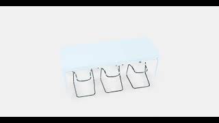 EKEDALEN  TOBIAS Table and 6 chairs  Ecommerce  3DArt [upl. by Akkina]