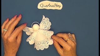 Angelitos DIY ideal para bautizo o primera comunión [upl. by Rehpotsrik862]