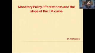 Monetary Policy Effectiveness and the Slope of the LM Curve [upl. by Sirama]