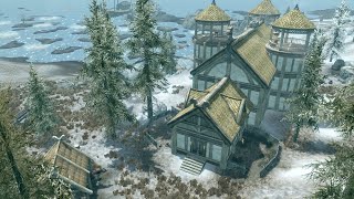 Skyrim Hearthfire DLC  Building Winstad Manor Morthal House Guide [upl. by Friedland]