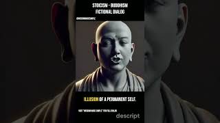 Stoicism vs Buddhism  fictional dialog extract [upl. by Othella]