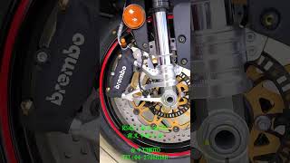 Aprilia RS457 前叉卡鉗下座組  JBRacing 鋁合金 CNC  front forks radial caliper mounts kit rs457 aprilia [upl. by Nerrag]