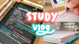 STUDY VLOG Como faço resumos no Tablet  tudo sobre o melhor cursinho online chegae [upl. by Auberta]