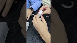 Apple new Airpods 4 unboxing Pkr 45k jkmobiles pakistan viralvideo YouTube shorts [upl. by Tcideneb]