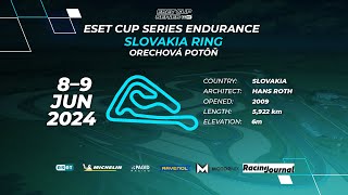 ESETCup 2024  Slovakia Ring  FIA CEZ 1H Endurance [upl. by Nolram]