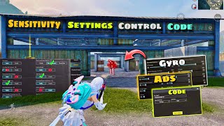 Best Sensitivity And Controls Settings ✅ Zero Recoil Sensitivity 🔥 GB ALPHA [upl. by Neeruam]