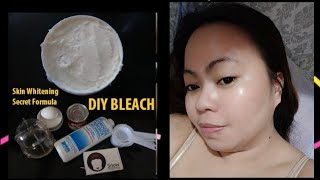 Skin Whitening Secret Formula  DIY Skin Lightening Bleach [upl. by Derina]