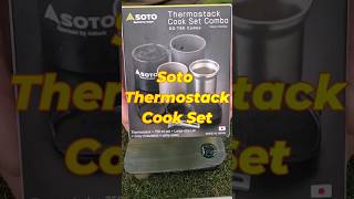 Soto Thermostack Cookset wildcamping titanium ultralight shorts [upl. by Littlejohn]