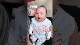 E bé ngủ ngon dễ thương mẹ nuôi con trở nên nhàn hạ lắm luôncombosiroloisua loisuahimom himom [upl. by Nivle]