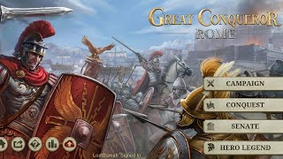 Great Conqueror Rome Expedition Conquest of Germany pt1 [upl. by Odine]