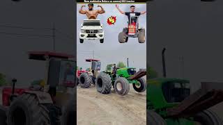 Mahindra bolero vs sawraj 855 tractor [upl. by Lathrop418]