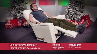 CASIER RECLINER  WPBS Holiday Auction 2024 [upl. by Iniffit]