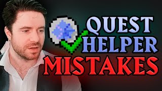 Stop using Quest Helper wrong [upl. by Cutlerr]