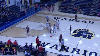 Wausau West High School vs Medford High School Mens JV Basketball [upl. by Sakhuja]