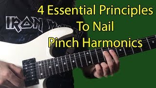 How To Play Pinch Harmonics  4 Essential Principles [upl. by Maya]