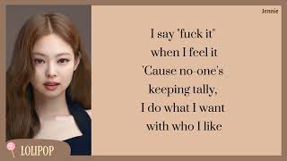 BLACKPINK  TALLY Lyrics [upl. by Kendrick]