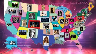 50 Signature Songs from Each State [upl. by Aennaej]