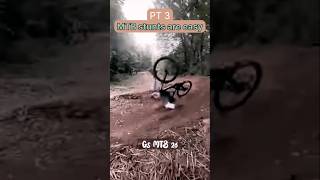 MTB stunts are easy PT3Who said mtb stunts are easy show them this video shortfeedcrash [upl. by Schonthal]