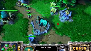 Fly orc Ted UD vs bmdpscool OrcNE Vegetable Combo HUorc  2v2  G3  WarCraft 3  WC401 [upl. by Yraek]