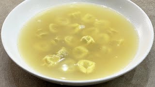 BRODO DI CARNE A MODO MIO CON TORTELLINI [upl. by Madaras]