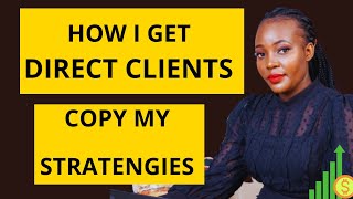 HOW I GET CLIENTS VERY EASY [upl. by Arella775]