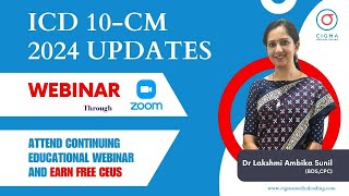 ICD 10 CM 2024 Coding Changes  Webinar [upl. by Ravert]