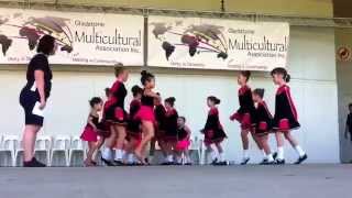 Gladstone PCYC Irish Dancers at Gladstones 2014 Multicultural Festival [upl. by Akcirederf]