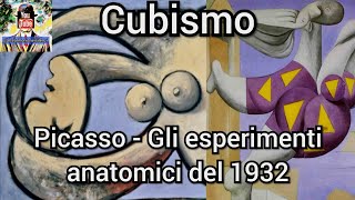 Picasso Cubismo documentario  Il Nudo disteso il Bagnante e gli esperimenti anatomici del 1932 [upl. by Boylan]