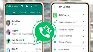 FMWhatsApp 2024 Download the Latest Version NOW Unlock Hidden Features amp AntiBan Protection [upl. by Allana]