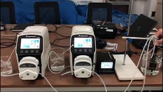 Innofluid LabV6 peristaltic pump with PH Meter [upl. by Wilbert]