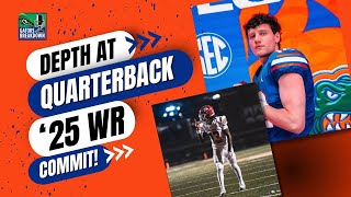 Florida Gators add QB depth and grab 2025 WR [upl. by Franckot804]