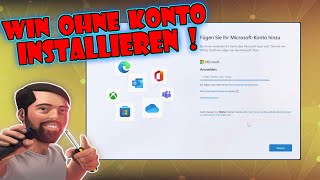 Windows 11 ohne Konto installieren  So gehts 2024 [upl. by Hael]