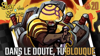 Débuffé par mon boucher jéteins mon cerveau et je me BARRICADE  A20H Slay the Spire [upl. by Lertnahs]