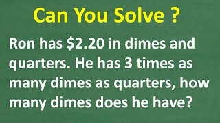 Money Math Word Problem – NOT 1 Way to Solve [upl. by Stern]