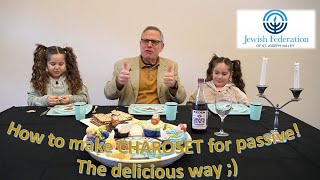 Easy Traditional Charoset Recipe for Passover [upl. by Gabe]