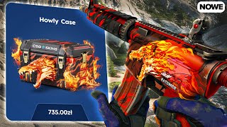 ⭐OTWIERAM TYLKO NOWĄ SKRZYNKĘ HOWLY CASE ⭐ CSGOSKINS [upl. by Caniff899]