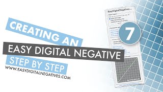 Creating an EDN Digital Negative for Alternative Photographic Processes [upl. by Inoek]