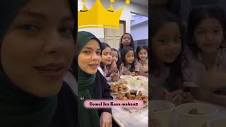 Ira Kaza Buat Food Review Bersama Anak BuahComel Je Ramai2 Baca Doa [upl. by Ametaf]