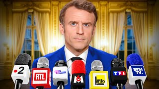 Ce qu’il faut retenir des annonces d’Emmanuel Macron jeunesse économie écrans… [upl. by Nevek126]