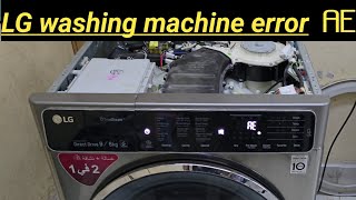 LG washing machine error AE [upl. by Eded234]