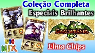 Coleção Completa Cards Dracomania  Brilhantes Especiais  Promoção Elma Chips  2008 nostalgia [upl. by Lzeil801]